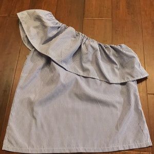 Forever 21 One Shoulder Shirt